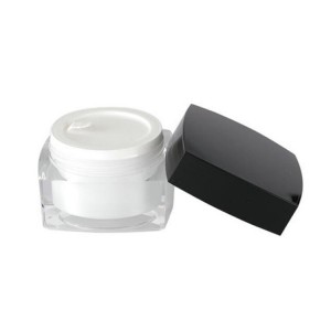 Mga Cosmetic Acrylic Packaging Mini Square Jars 5g 15g 30g 50g