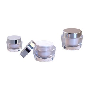 ବିଳାସପୂର୍ଣ୍ଣ ପ୍ରସାଧନ ପାତ୍ର ଛୋଟ କ୍ରିମ୍ ପାତ୍ର |