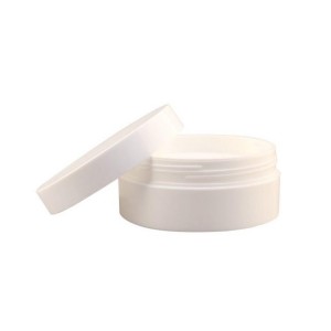 批发不同容量的白色化妆品膏霜罐