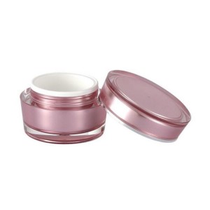 带盖的豪华奶油罐化妆品包装