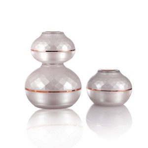 双层化妆品容器奶油罐