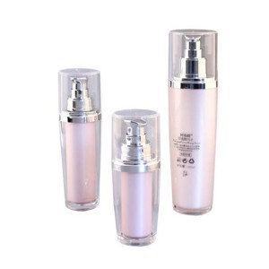 Empty Cosmetic Skincare Cream Lotion Containers Squeeze Bottles With Pump