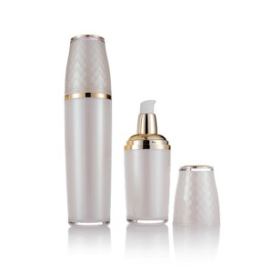 Lýuks goşa diwar kosmetiki gaplama losyon çüýşeleri