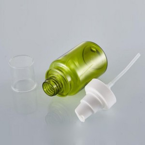အဖုံးအဖုံးပါသော အရည်အသွေးမြင့် Sprayer Pump ပုလင်း