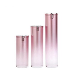 Iki gezek diwar losyony howasyz çüýşeleri nasoslaýar