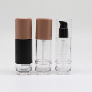 خىرۇستال بازا بىلەن ئېغىر تام PETG بوتۇلكىسى