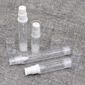 PA70 كىچىك تىپتىكى ئېلىپ يۈرۈشكە ئەپلىك سۈزۈك ھاۋاسىز بوتۇلكا ۋە پۈركۈش پومپىسى بار