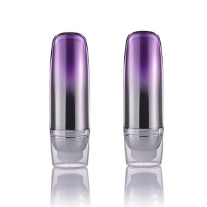 30ml 50 ml double wall skin care airless pump cosmetic bottle tube