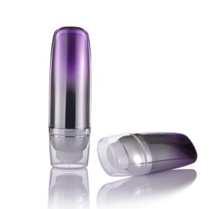 30ml 50ml double wall skin care airless pump botol kosmetik tube