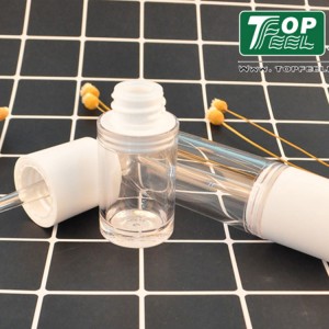 କଷ୍ଟମ୍ ଡିଜାଇନ୍ ଖାଲି ସଫା 15ml 30ml ଅତ୍ୟାବଶ୍ୟକ ତେଲ ପ୍ଲାଷ୍ଟିକ୍ କସମେଟିକ୍ PETG ଡ୍ରପର୍ ବୋତଲ |