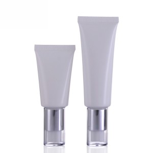 TU01 30ml 50ml PE空塑料化妆品膏无气管