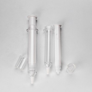TE02 Cosmetic Packaging Syringe Plastic Needle Eye Cream Syringe