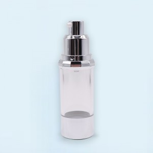 PA80 Hot Sales Transaprent Serum Airless Lotion Pump Bottle