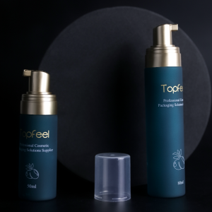 ขวดโฟมสีเขียวขนาด 50 มล. 80 มล. สำหรับทำความสะอาดขนตา