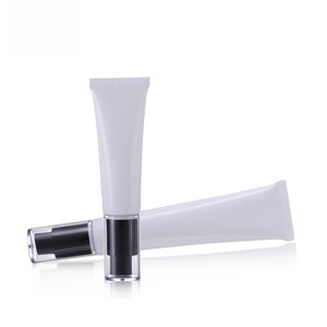 TU01 30ml 50ml PE空塑料化妆品膏无气管