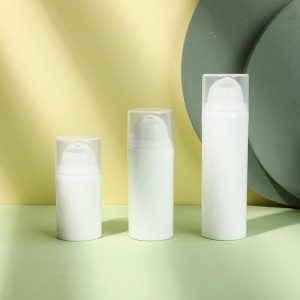 PA26 Tuščios pakuotės plastikinis losjono kosmetikos konteineris beorio pompos buteliukas