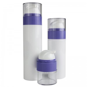 PA94 BPA नि: शुल्क उच्च गुणस्तर PETG वायुरहित पम्प बोतल