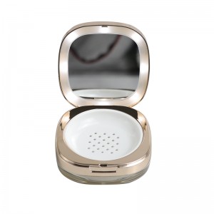 PM01空气垫盒粉饼盒带LED镜面