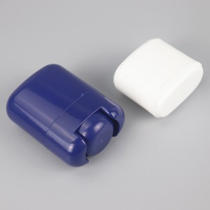 Ang DB07 Oval Refillable Deodorant Stick Container nga walay sulod nga Sunscreen Applicator