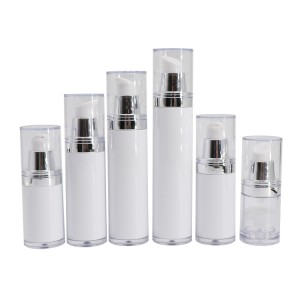 Kosmetisk emballasje Airless pumpeflaske 10 ml 15 ml 20 ml 30 ml 40 ml 50 ml