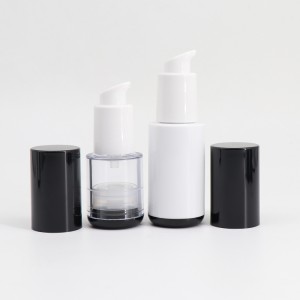 JA06 Custom Design 10ml 15ml 30ml Cosmetic Vacuum Bottle Airless Pump Bottle