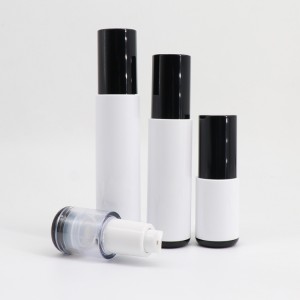 Custom Design 10ml 15ml 20ml 30ml 40ml 50ml Kosmetik Vacuum Airless ponp boutèy