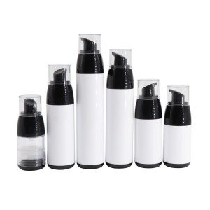 Custom Design 10ml 15ml 20ml 30ml 40ml 50ml Cosmetic Vacuum Airless Pump Bottle