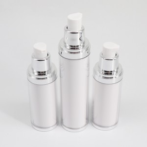 Eco-friendly 20 ml 30 ml 50 ml Double Wall AS PETG Airless Pump Cosmetic Bottle