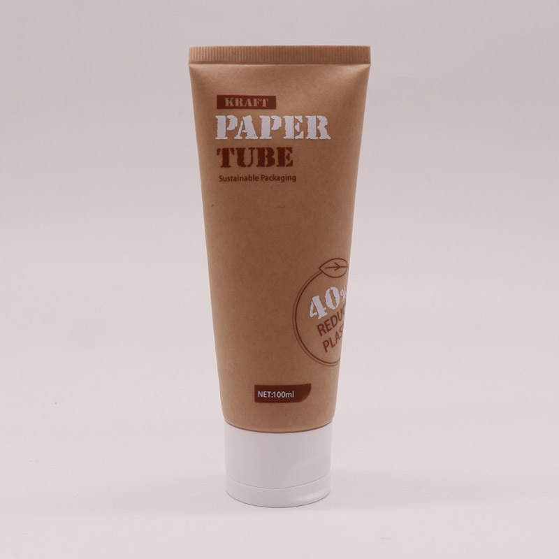 Kraft paper cosmetic tube (1)