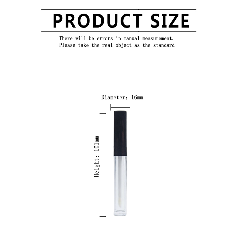 LP008 Lip Gloss Packaging size
