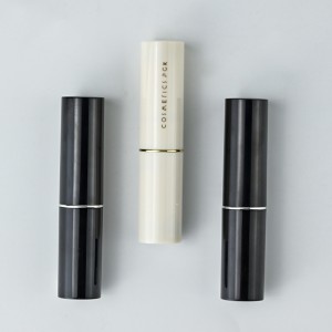 LB-108B 自有品牌闪亮银色口红管带LOGO印刷