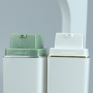 PA113 Пластикова пластикова безповітряна помпа квадратної форми, екологічно чиста