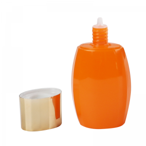 Facet Forms Sunblock Bottle Orange Bule Make Up Base Tube Bottle