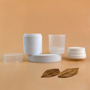PJ80 Full PP 50g 100g Cosmetic Container Airless Cream Jar Wholesale