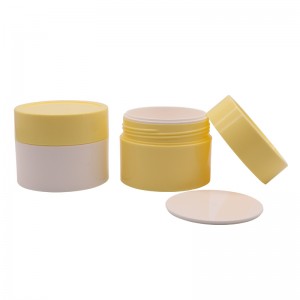 100g 200g Cream Jar with Pop-out Removable Inner Cup