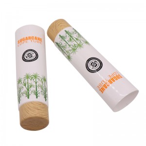Degradable 100% Recycled Sugarcane Plastic Cosmetic Tube