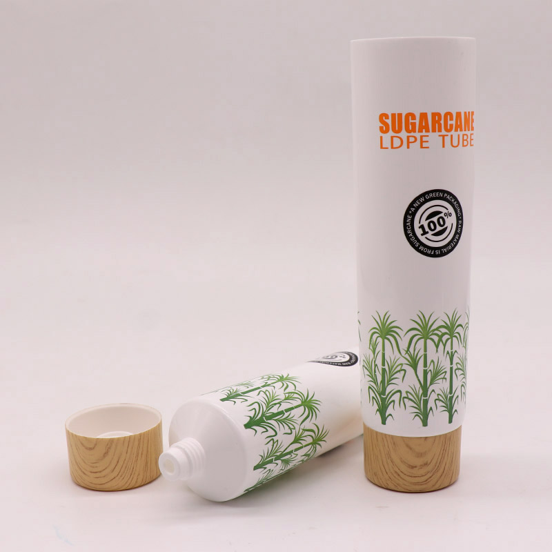 Sugarcane degradable cosmetic tube (3)