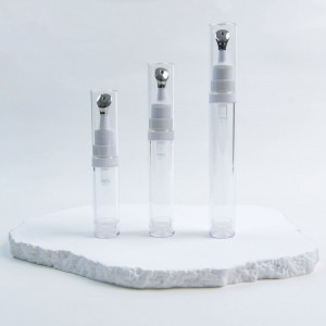 TE15 TE15-1 Empty Eye Cream Airless Bottle With Massage Head Wholesale
