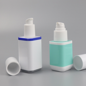 PA108 30ml 50ml Square Airless Serum Bottle Skincare Packaging Kaiwhakarato