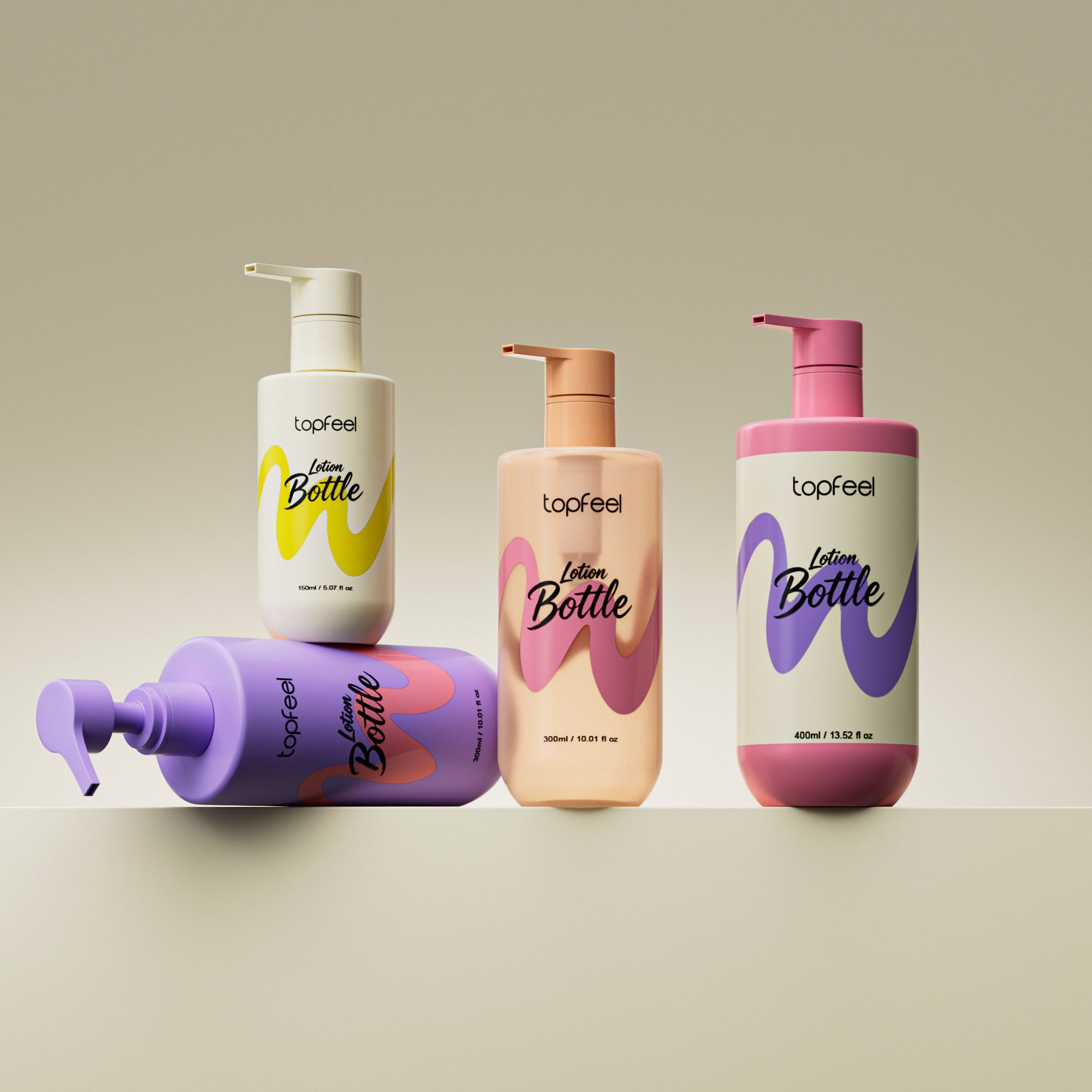 pump bottles for shampoo and conditioner 