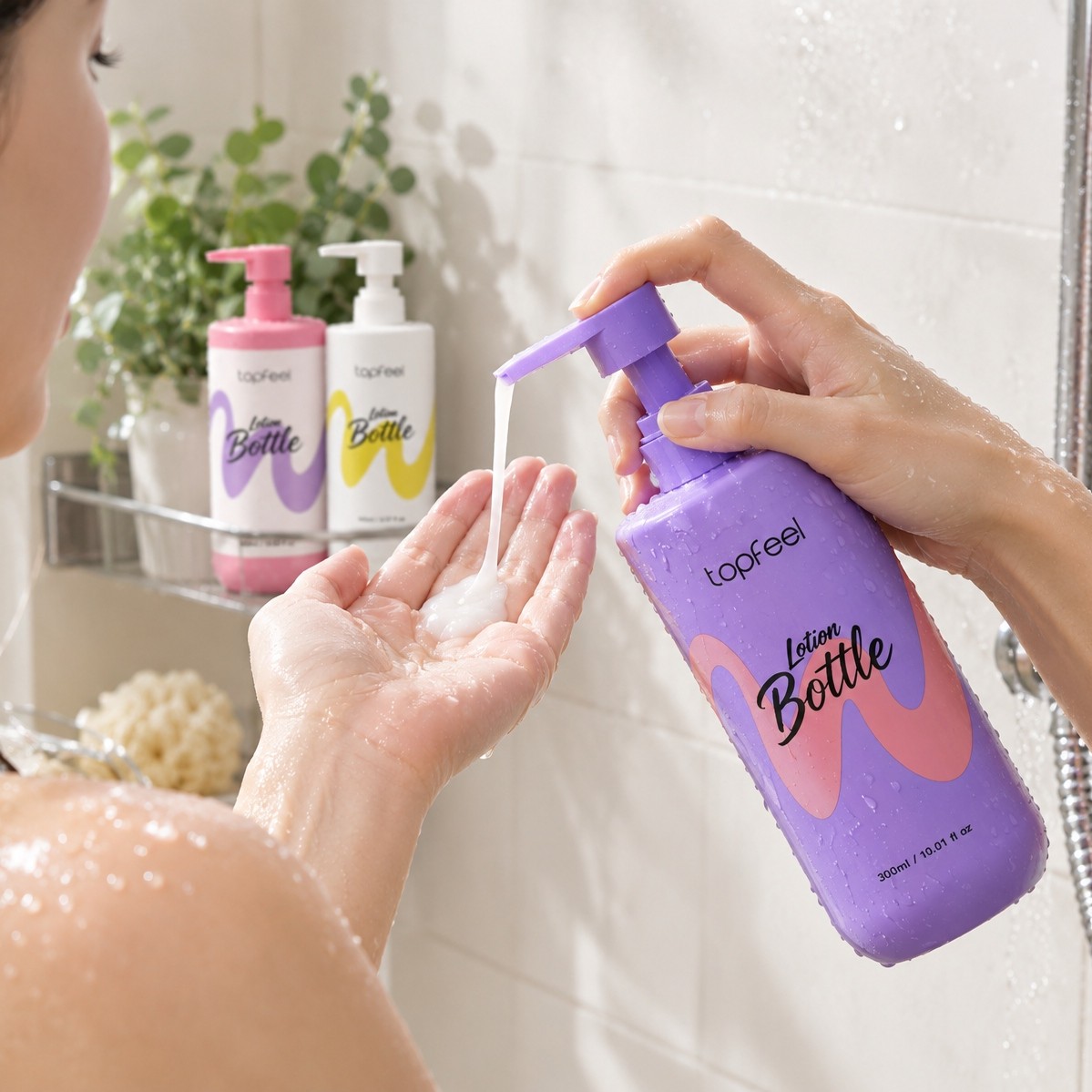 shampoo bottle