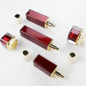 PL29 Icupa ryuzuye Amacupa PJ61 Cream Jar Cosmetic Packaging Set Supplier