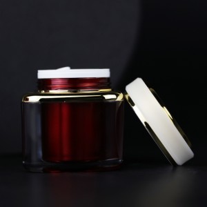 PL29 Luxury Lotion Bottle PJ61 Cream Jar Cosmetic Packaging Set Supplier