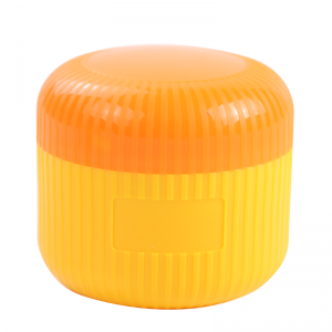 Pumpkin Color Eco-friendly Baby Cream PP Moisturizing Cream Jar
