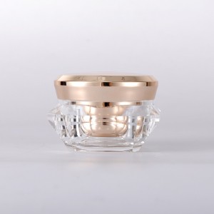 双层奶油瓶亚克力化妆品螺旋盖包装