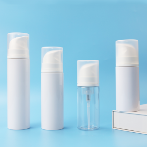 Men’s Facial Foam Cleanser Mousse Shampoo Pump Bottle