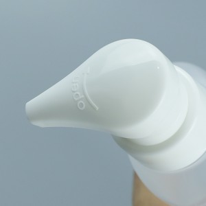PB13 Innovativ klemme 150 ml 200 ml skumflaske Oval skummende pumpeflaske