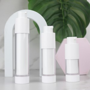 PA102 15ml 30ml 50ml 旋转泵无气喷雾乳液瓶