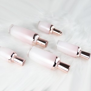 PL30 PJ62 Custom Logo Luxury Pink Cosmetic Packaging Set