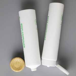 TU06 PCR Cosmetic Tube Green Cosmetic Eco-friendly Squeeze Tube